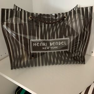 Henri Bendel Clear tote